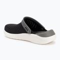 Crocs LiteRide Clog fekete/füstös flip-flopok 4