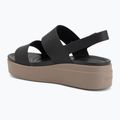Női szandálok  Crocs Brooklyn Low Wedge black/mushroom 3