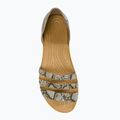 Crocs Tulum Open Flat mushroom/stucco női szandál 5