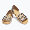Crocs Tulum Open Flat mushroom/stucco női szandál 10