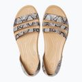 Crocs Tulum Open Flat mushroom/stucco női szandál 12