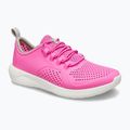 Crocs LiteRide Pacer elektromos rózsaszín/fehér gyermekcipő 8
