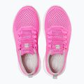 Crocs LiteRide Pacer elektromos rózsaszín/fehér gyermekcipő 11