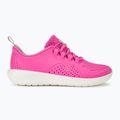 Crocs LiteRide Pacer elektromos rózsaszín/fehér gyermekcipő 2