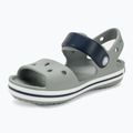 Gyerek szandál Crocs Crockband Kids Sandal light grey/navy 7