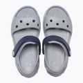 Gyerek szandál Crocs Crockband Kids Sandal light grey/navy 11