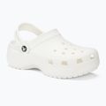 Papucs, női Crocs Classic Platform Clog white 2