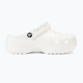 Papucs, női Crocs Classic Platform Clog white 3