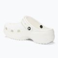 Papucs, női Crocs Classic Platform Clog white 4