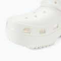 Papucs, női Crocs Classic Platform Clog white 8