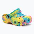 Crocs Classic Marbled Clog Gyermek flip flop digitális aqua/multi