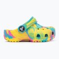 Crocs Classic Marbled Clog Gyermek flip flop digitális aqua/multi 3