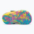 Crocs Classic Marbled Clog Gyermek flip flop digitális aqua/multi 5