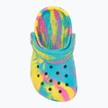 Crocs Classic Marbled Clog Gyermek flip flop digitális aqua/multi 6