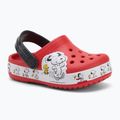 Crocs Fun Lab Snoopy Woodstock Clog Toddler lángos flip-flopok 2