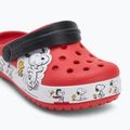 Crocs Fun Lab Snoopy Woodstock Clog Toddler lángos flip-flopok 8