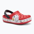 Crocs Fun Lab Snoopy Woodstock Clog Gyerekek lángos flip-flopok 2