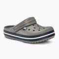 Gyermek Crocs Crocband Clog flip-flop füst/tengerészkék fapapucs