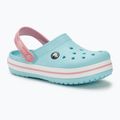 Gyermek papucs Crocs Crocband Clog ice blue/white 2