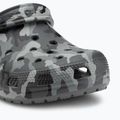 Crocs Classic Printed Camo Clog pala szürke/multi flip-flopok 8