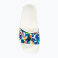 Papucs Crocs Classic Crocs Bubble Block Slide white/multi 5