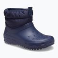 Női hótaposó Crocs Classic Neo Puff Shorty navy 8