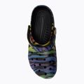 Crocs Classic Seasonal Printed zebra rainbow női papucs 6