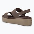 Crocs Brooklyn Low Wedge mushroom/stucco női szandál 3