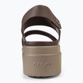 Crocs Brooklyn Low Wedge mushroom/stucco női szandál 6