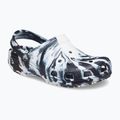 Papucs, gyerek Crocs Classic Marbled Clog Kids black/white 9