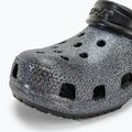 Gyerek papucs Crocs Classic Glitter Clog black 8