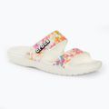 Crocs Classic Crocs Tie-Dye Graphic szandál fehér 207283-928 flip-flopok