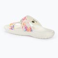 Crocs Classic Crocs Tie-Dye Graphic szandál fehér 207283-928 flip-flopok 3