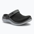 Crocs LiteRide 360 Clog Gyerek flip-flop fekete/lapos szürke