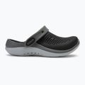 Crocs LiteRide 360 Clog Gyerek flip-flop fekete/lapos szürke 3