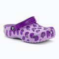 Gyermek Crocs Classic Easy Icon Clog levendula színben