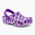 Gyermek Crocs Classic Easy Icon Clog levendula színben 2