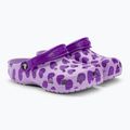 Gyermek Crocs Classic Easy Icon Clog levendula színben 5
