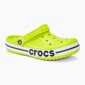 Papucs Crocs Bayaband Clog lime punch/navy 2