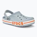 Papucs Crocs Bayaband Clog blue grey/orange
