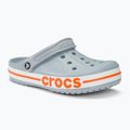 Papucs Crocs Bayaband Clog blue grey/orange 2