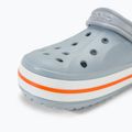 Papucs Crocs Bayaband Clog blue grey/orange 8