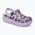 Crocs Cls Animal Cutie Clog Gyerekek leopárd flip flopok 9