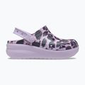 Crocs Cls Animal Cutie Clog Gyerekek leopárd flip flopok 10