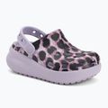 Crocs Cls Animal Cutie Clog Gyerekek leopárd flip flopok 2