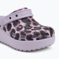 Crocs Cls Animal Cutie Clog Gyerekek leopárd flip flopok 8