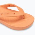 Női flip-flop papucs Crocs Classic Platform papaya 7