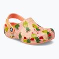 Gyermek Crocs Classic Pool Party Clog K narancssárga 207826-83E flip flopok 11