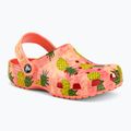 Gyermek Crocs Classic Pool Party Clog K narancssárga 207826-83E flip flopok 2