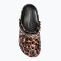 Papucs Crocs Classic Animal Remix black/multi animal 6